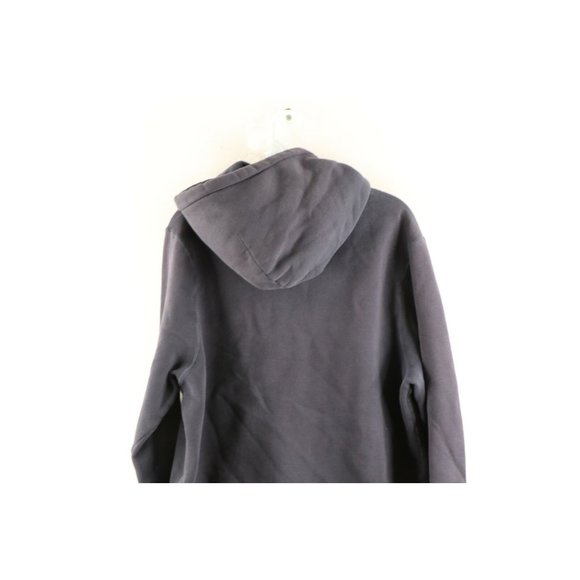 Vintage Abercrombie & Fitch Mens Small Heavyweight Felt Letter Spell Out Hoodie - Picture 8 of 9